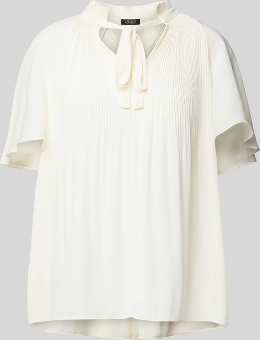 Bluzka Ralph Lauren w stylu casual z okrągłym dekoltem z krótkim rękawem