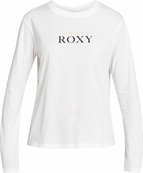 Bluzka Roxy w stylu casual z okrągłym dekoltem