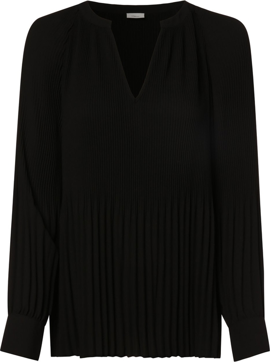Bluzka S.Oliver Black Label w stylu casual z długim rękawem z dekoltem w kształcie litery v