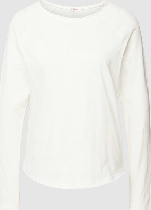 Bluzka S.Oliver z bawełny z długim rękawem