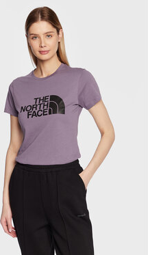 Bluzka The North Face w sportowym stylu z okrągłym dekoltem z krótkim rękawem