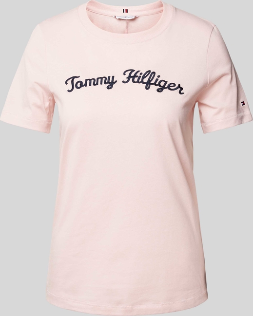 Bluzka Tommy Hilfiger z bawełny