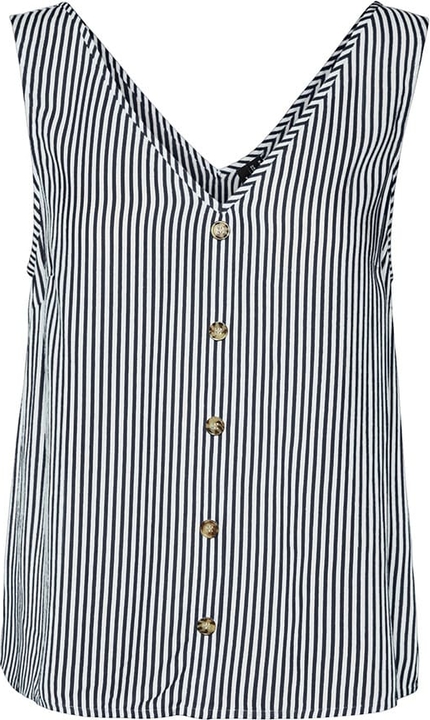 Bluzka Vero Moda na ramiączkach z dekoltem w kształcie litery v