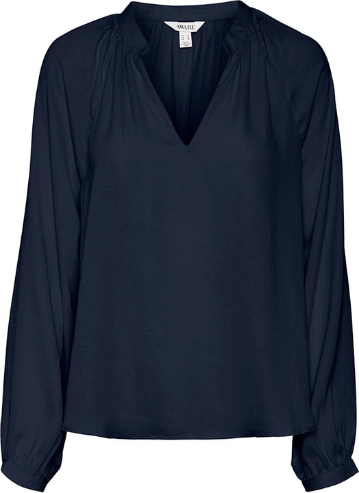 Bluzka Vero Moda w stylu casual z dekoltem w kształcie litery v