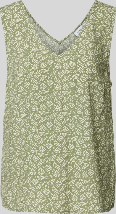 Bluzka Vila w stylu casual z dekoltem w kształcie litery v