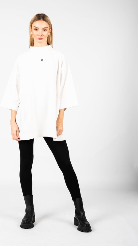 Bluzka Yeezy Gap Engineered By Balenciaga w stylu casual z długim rękawem z tkaniny