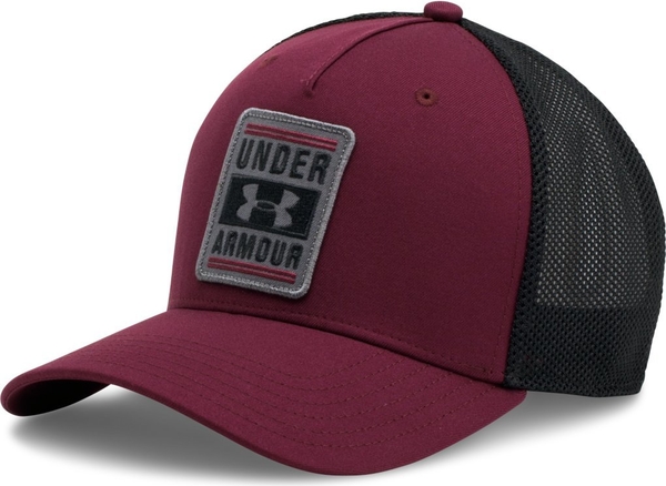 Bordowa czapka under armour