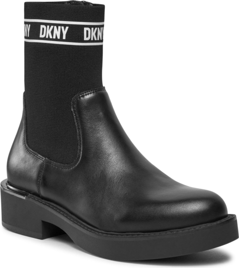Botki DKNY w stylu casual na platformie