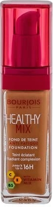BOURJOIS Paris Healthy Mix Anti-Fatigue Foundation 60 Dark Amber Podkład 30 ml