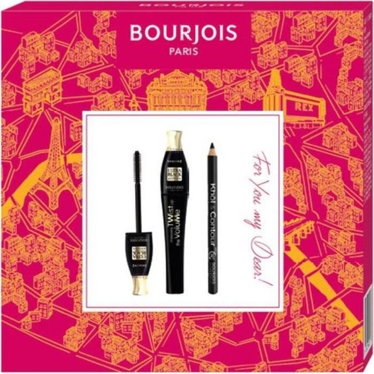 Bourjois, zestaw prezentowy, for you my dear, maskara, twist up, 8 ml + kredka do oczu