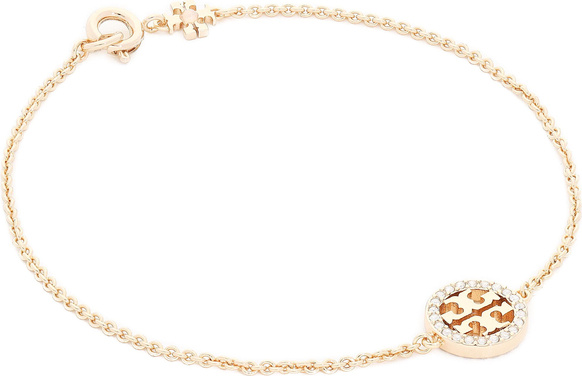 Bransoletka TORY BURCH - Miller Pave Chain Bracelet Tory 80997 Gold/Crystal 783