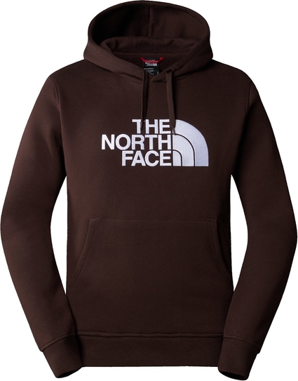 Brązowa bluza The North Face z dzianiny