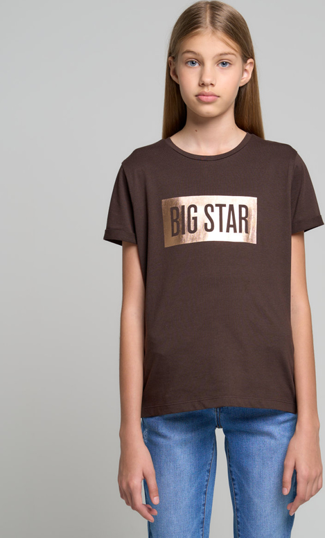 Brązowa bluzka dziecięca Big Star