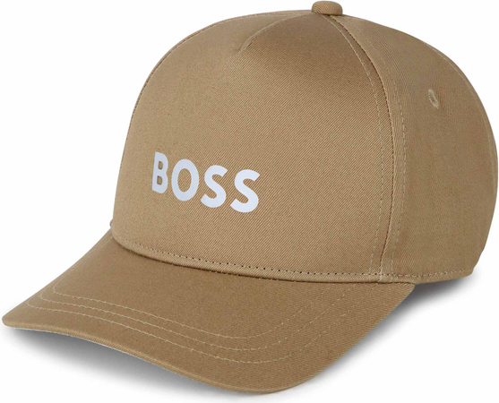 Brązowa czapka Hugo Boss