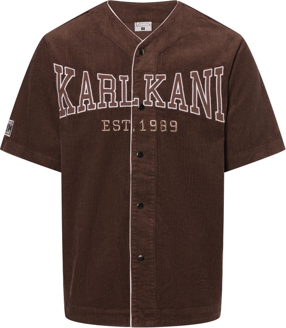 Brązowa koszula Karl Kani z bawełny