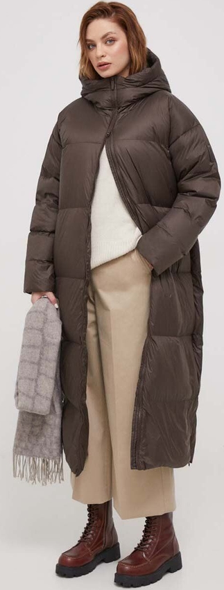 Brązowa kurtka answear.com z polaru
