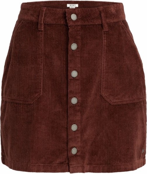Brązowa spódnica Roxy w stylu casual mini