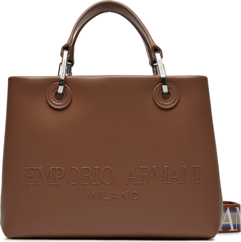 Brązowa torebka Emporio Armani do ręki
