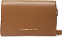 Brązowa torebka Silvian Heach na ramię matowa w młodzieżowym stylu