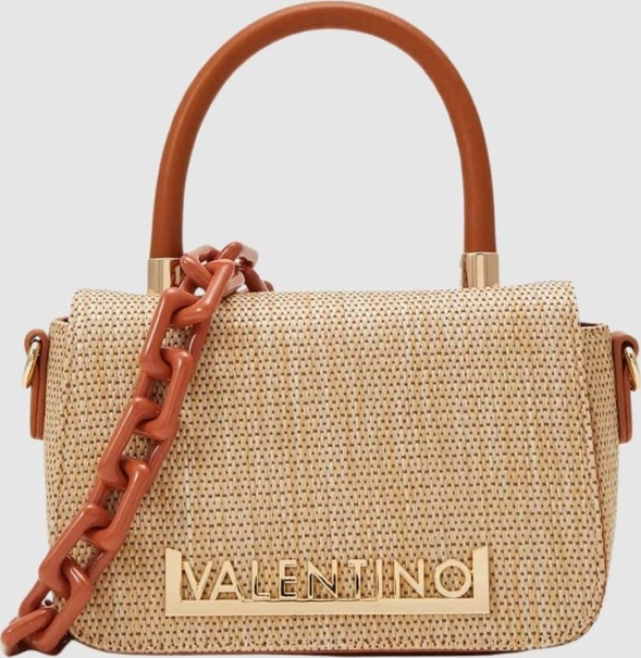 Brązowa torebka Valentino by Mario Valentino do ręki matowa
