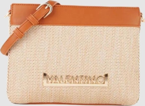 Brązowa torebka Valentino by Mario Valentino w młodzieżowym stylu średnia