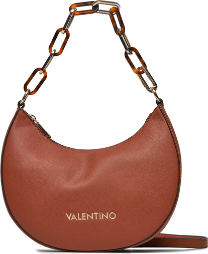 Brązowa torebka Valentino matowa na ramię