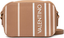 Brązowa torebka Valentino matowa na ramię w młodzieżowym stylu