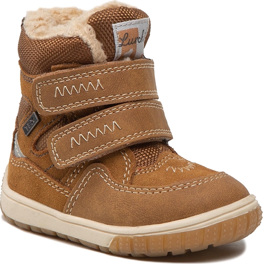Brązowe buty dziecięce zimowe Lurchi