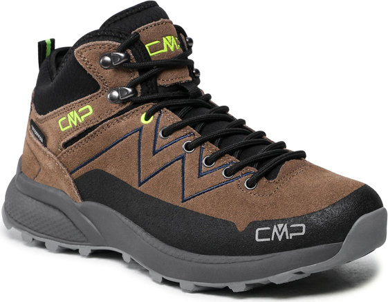 Brązowe buty trekkingowe CMP sznurowane