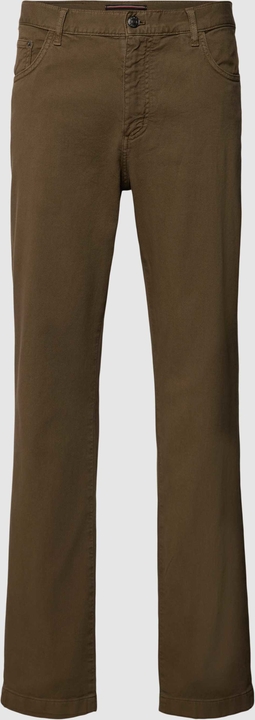 Brązowe jeansy Tommy Hilfiger z bawełny w street stylu