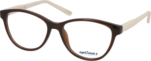 Brązowe okulary damskie Optimax