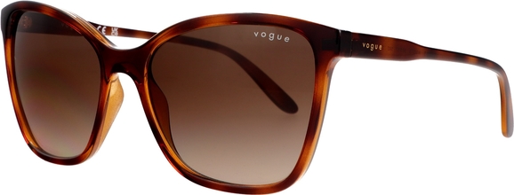Brązowe okulary damskie Vogue