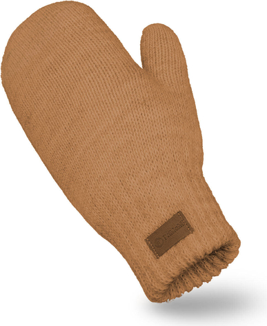 Brązowe rękawiczki PaMaMi