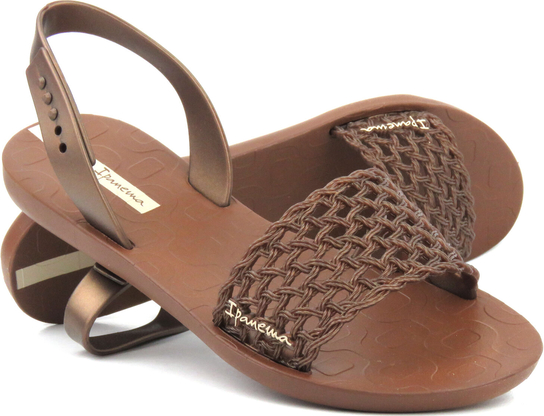 Brązowe sandały Ipanema