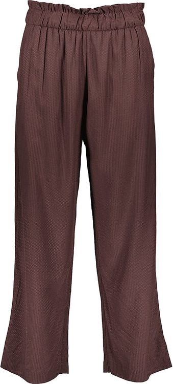 Brązowe spodnie comma, w stylu retro