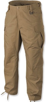 Brązowe spodnie HELIKON-TEX z bawełny