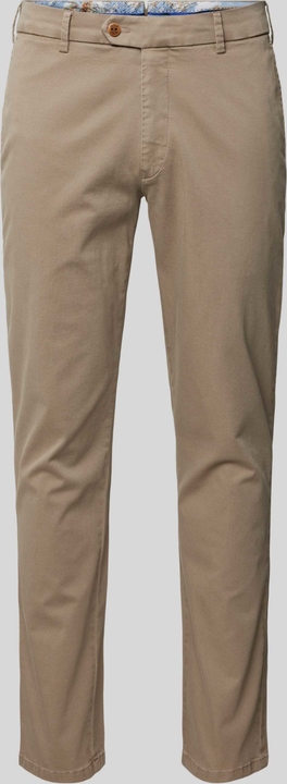 Brązowe spodnie Mmx w stylu casual z bawełny