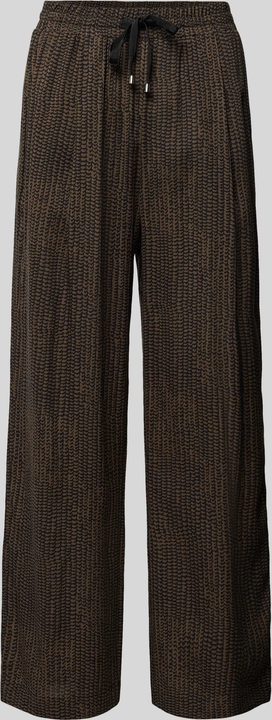 Brązowe spodnie Opus w stylu retro