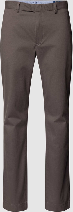 Brązowe spodnie POLO RALPH LAUREN w stylu casual z bawełny
