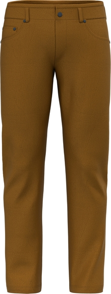 Brązowe spodnie Salewa w stylu klasycznym z bawełny