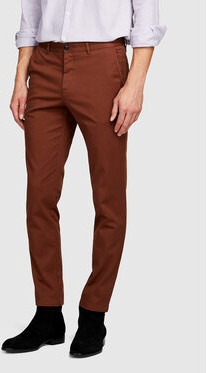 Brązowe spodnie Sisley w stylu casual