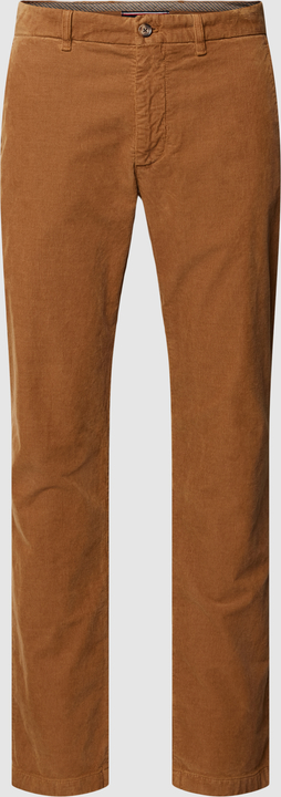 Brązowe spodnie Tommy Hilfiger w stylu casual