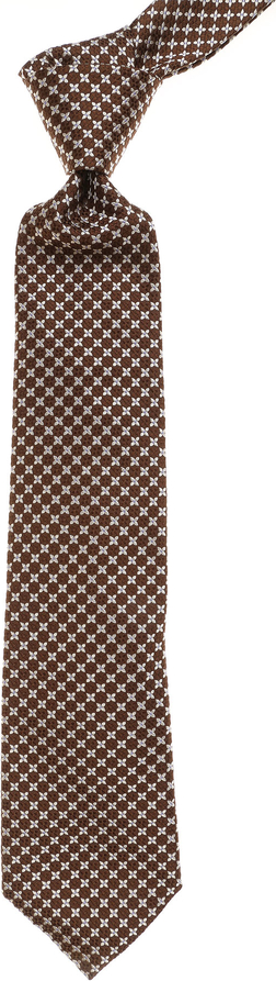 Brązowy krawat Liverano &amp; Liverano