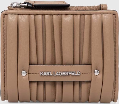 Brązowy portfel Karl Lagerfeld