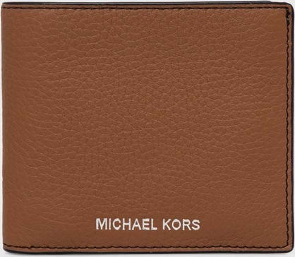 Brązowy portfel męski Michael Kors