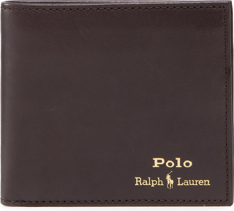 Brązowy portfel męski POLO RALPH LAUREN