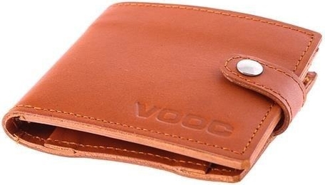 Brązowy portfel męski VOOC