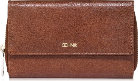 Brązowy portfel Ochnik