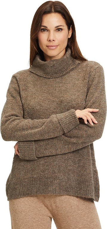 Brązowy sweter Betty Barclay w stylu casual