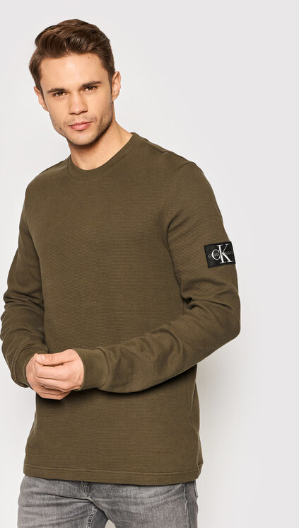 Brązowy sweter Calvin Klein
